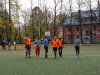 Õpetajate jalgpallimeeskond koolisisese võistluse osavõtmiseks.