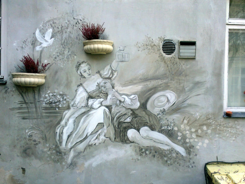Mõned seinamaalingud Tartus
